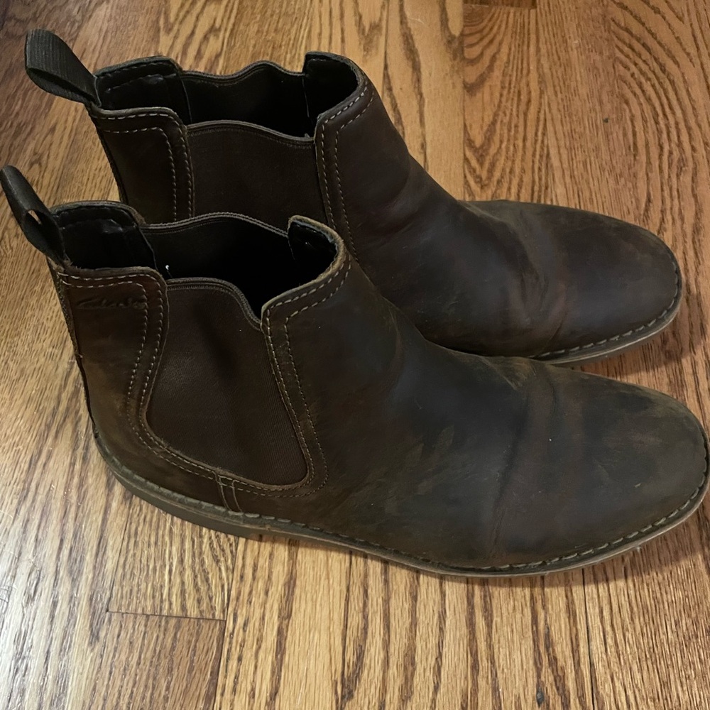 Men’s Clarks Bushacre Hill Low Boot - Picture 4 of 7